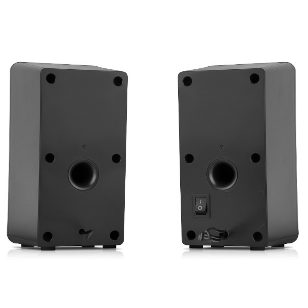 Фото - Комп'ютерна акустика звичайна 2.0 REAL-EL S-405 Black