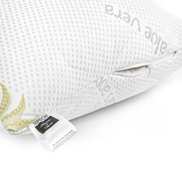 Фото - Подушка стандартна MirSon антиалергенна №769 Alberto Ecosilk м'яка 70х70 см (2200001486928)