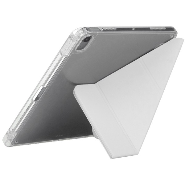Фото - Чехол для планшета BeCover Ultra Slim Origami Transparent с креплением Apple iPad Mini 7 2024 Gray (712935)