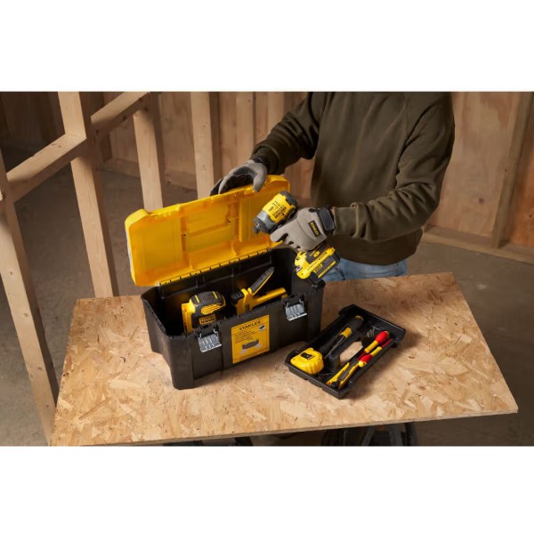 Фото - Ящик для інструментів Stanley ESSENTIAL 482 х 254 х 250 мм (STST75787-1)