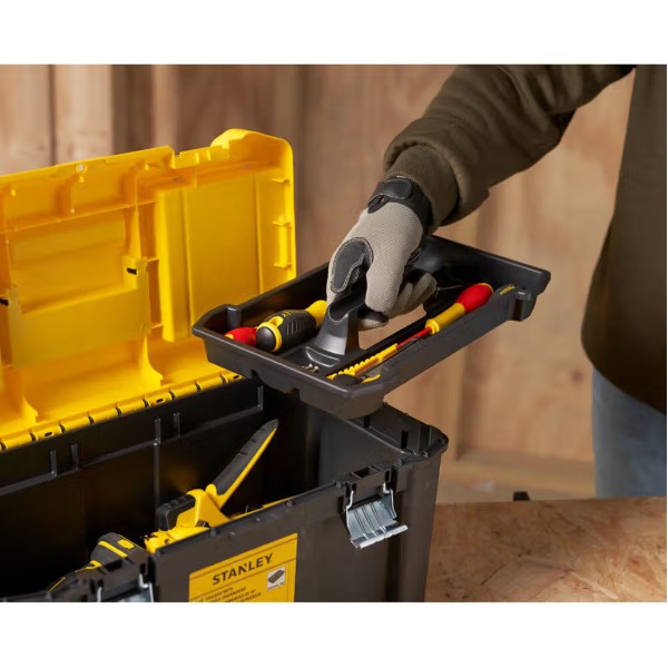 Фото - Ящик для інструментів Stanley ESSENTIAL 482 х 254 х 250 мм (STST75787-1)
