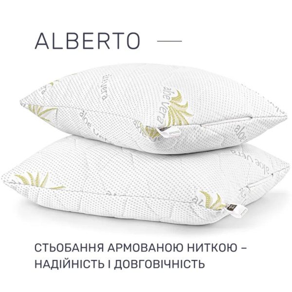 Фото - Подушка стандартная MirSon антиаллергенная №772 Alberto Thinsulate мягкая 50х70 см (2200001485549)