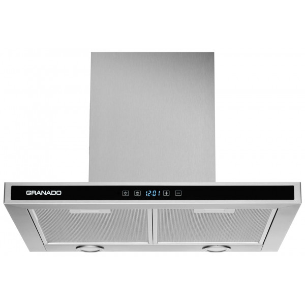 Фото - Вытяжка декоративная GRANADO Alcoba 1614-1200 Inox Black Glass