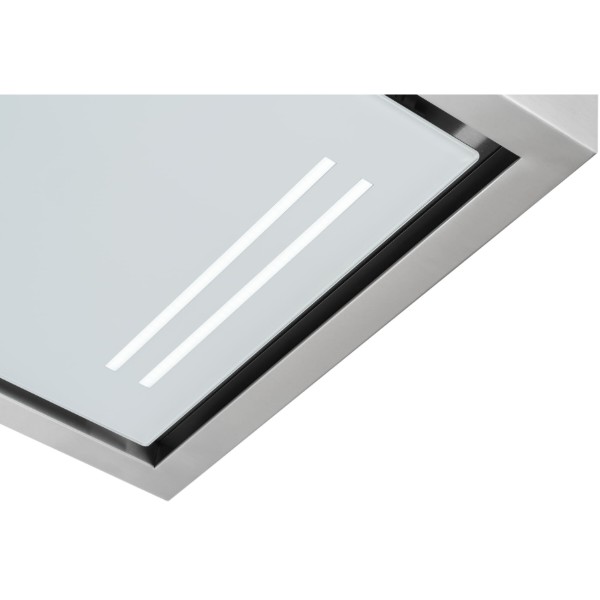 Фото - Вытяжка встраиваемая GRANADO Alia 2914-1800 Inox White Glass