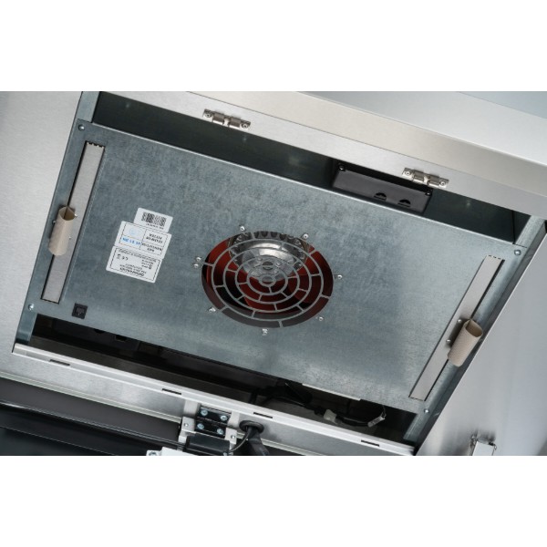 Фото - Вытяжка встраиваемая GRANADO Alia 2914-1800 Inox White Glass
