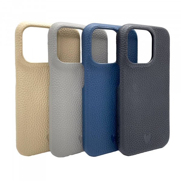 Фото - Чохол для смартфону ILera NAPA leather Case SET iPhone Ionic Grey 15 Pro Max (iLNPSTGr15PrM)