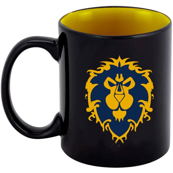 Фото - Чашка Blizzard WORLD OF WARCRAFT Alliance 330 мл Black (FWWMUG24BKAll0002)