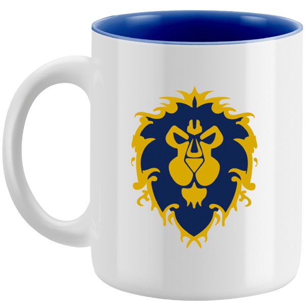 Фото - Чашка Blizzard WORLD OF WARCRAFT Alliance 330 мл White (FWWMUG24BKAll0003)