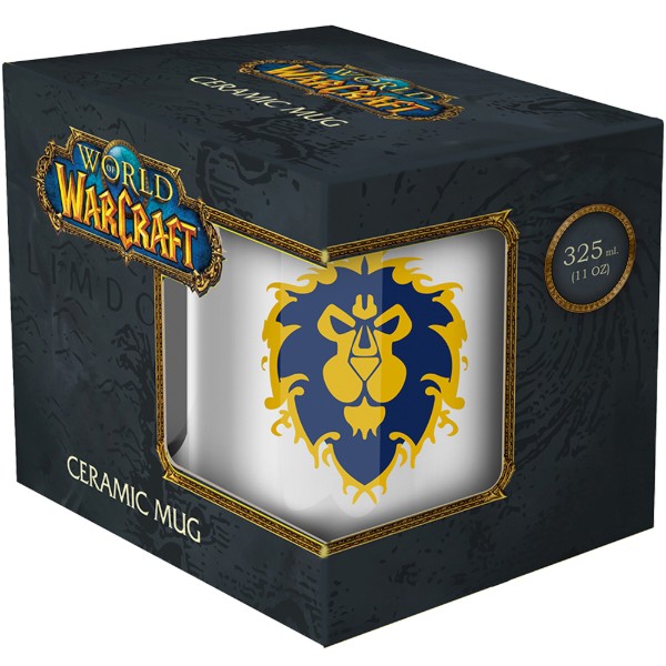Фото - Чашка Blizzard WORLD OF WARCRAFT Alliance 330 мл White (FWWMUG24BKAll0003)