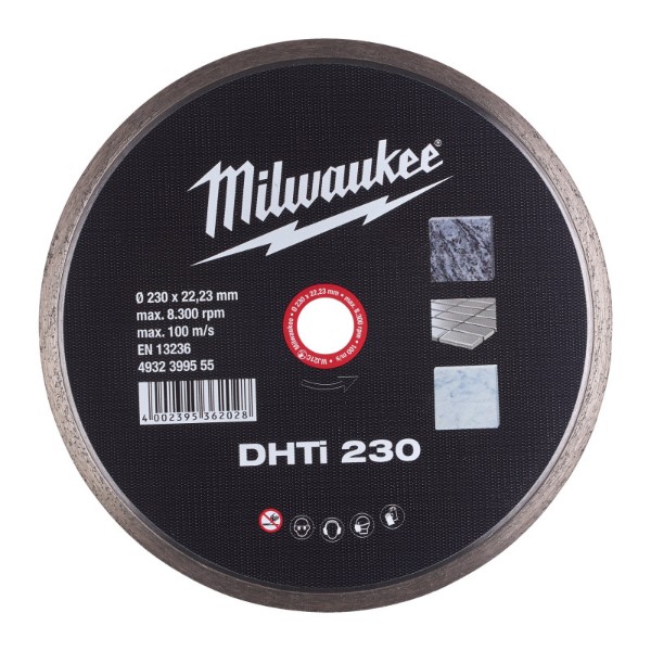 Фото - Диск алмазний Milwaukee DHTI 230 230 мм (4932399555)