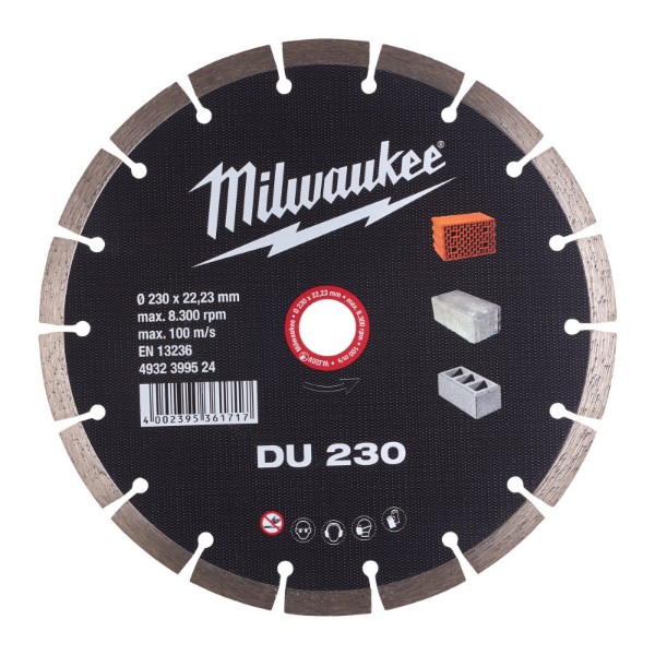 Фото - Диск алмазний Milwaukee DU 230 230 мм (4932399524)