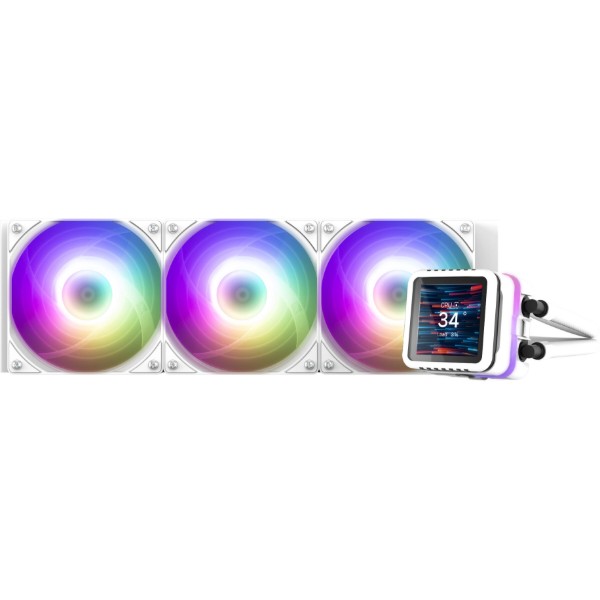 Фото - Водяная система охлаждения Zalman Alpha 2DS A36 ARGB (ALPHA2DSA36WHITE)
