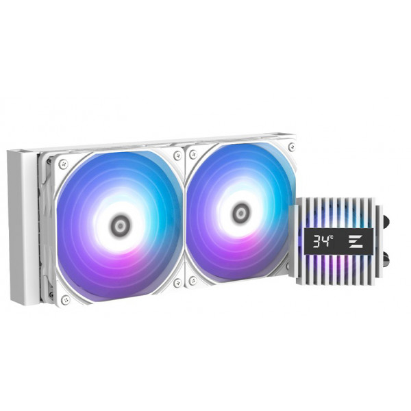 Фото - Водяна система охолодження Zalman Alpha 2 A24 White