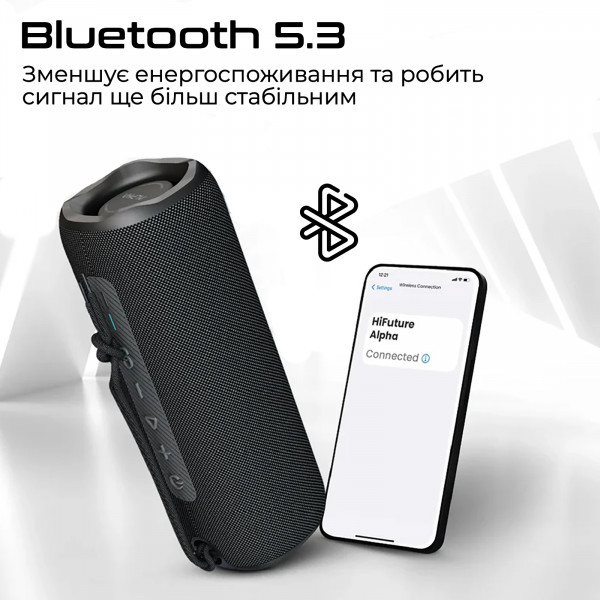Фото - Уцінка - Портативна акустика HiFuture alpha.black