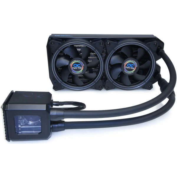Фото - Водяна система охолодження ALPHACOOL AURORA 240/DIGITAL RGB (11728)