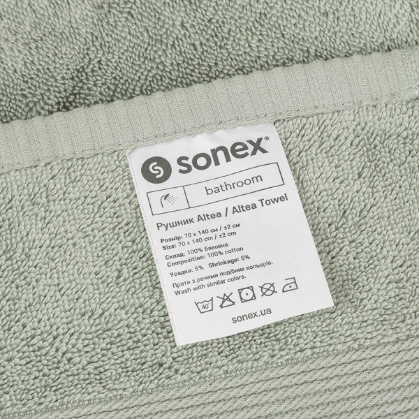 Фото - Полотенце банное Sonex 70x140 см Altea Эвкалипт (SO102509)
