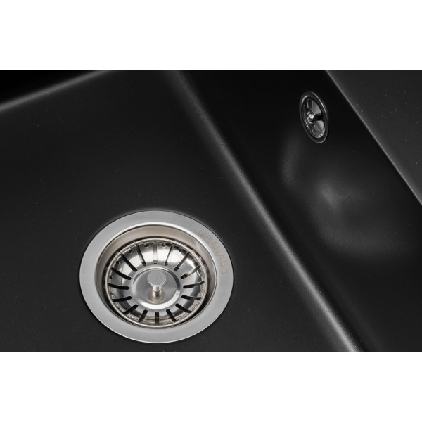 Фото - Мийка кухонна GRANADO Altea Black Shine