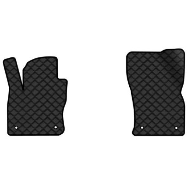 Фото - Килимки з екошкіри в салон авто передні EVAtech ECO для Tiguan Allspace 7 seats Volkswagen 2016-2020 1 покоління SUV USA VW1727AM2AV4BBLB