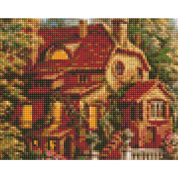 Фото - Алмазний живопис Ideyka "Будинок мрія" 40х50см (AMO7344)