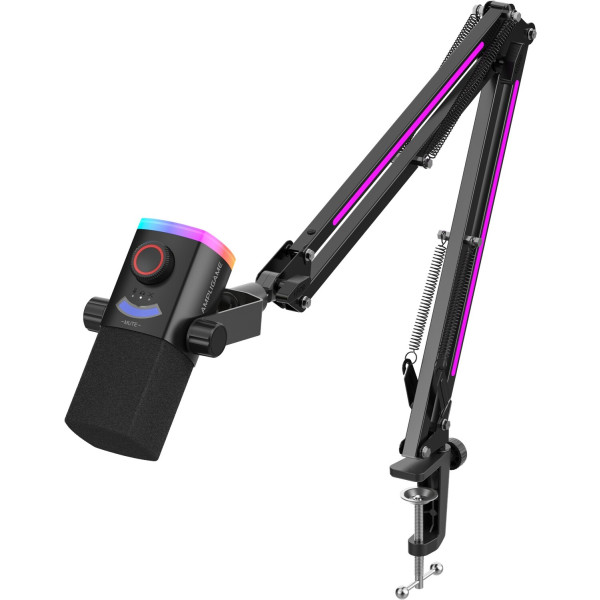 Фото - Микрофон для компьютера проводной Fifine AM8PROT USB/XLR Black