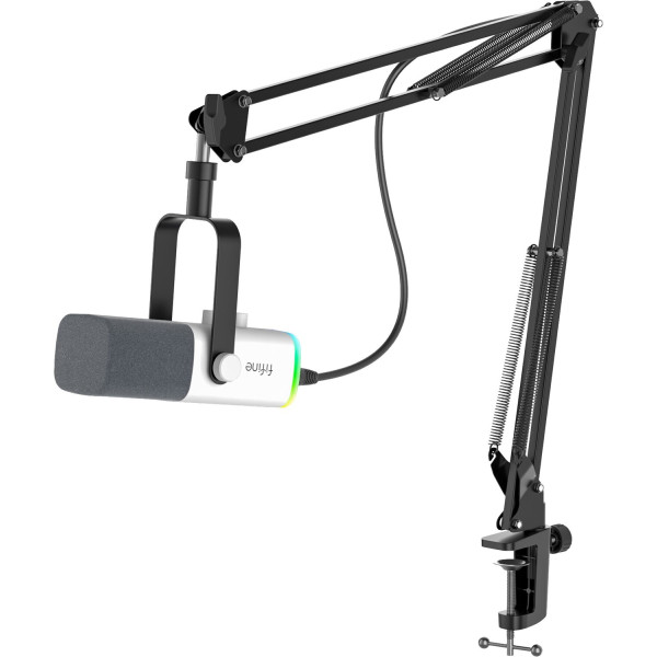 Фото - Мікрофон до комп'ютера Fifine AM8TW USB/XLR White