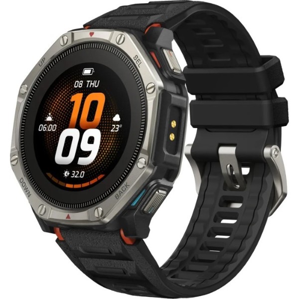 Фото - Смарт-годинник Amazfit T-Rex Dual Solar Black (W2570TY1N)