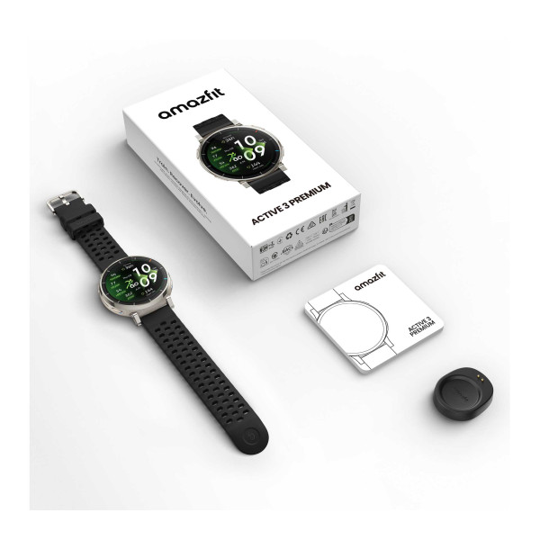 Фото - Смарт-часы Amazfit Active 3 Premium (W2559GL1N) Silver