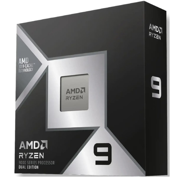 Фото - Процессор AMD Ryzen 9 9950X3D2 BOX (100-100001978WOF)