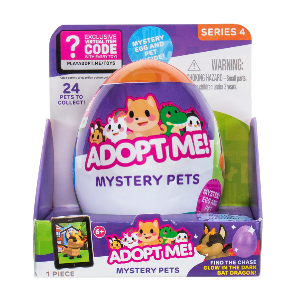 Фото - М'яка іграшка-сюрприз Adopt Me! S4 – КАЗКОВІ ТВАРИНИ 24 видів в асортименті (AME0107)