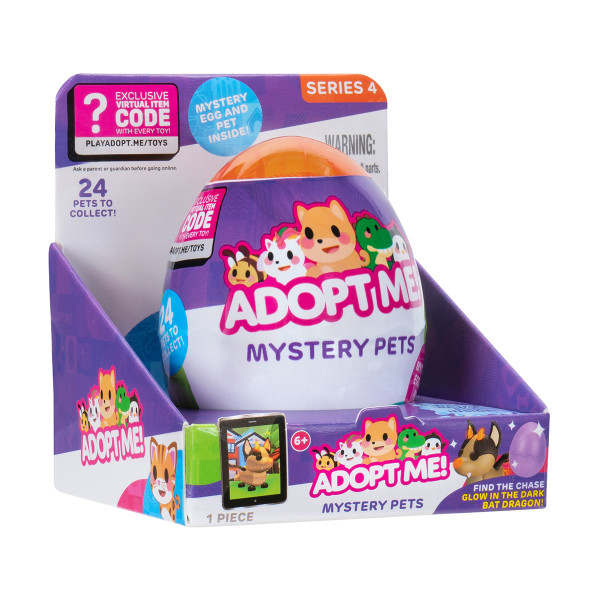 Фото - М'яка іграшка-сюрприз Adopt Me! S4 – КАЗКОВІ ТВАРИНИ 24 видів в асортименті (AME0107)
