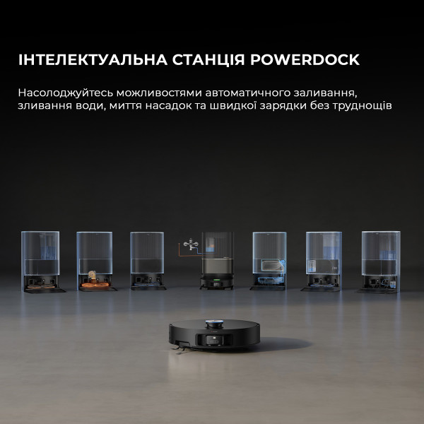 Фото - Робот-пилосос миючий Dreame X50 Ultra Black