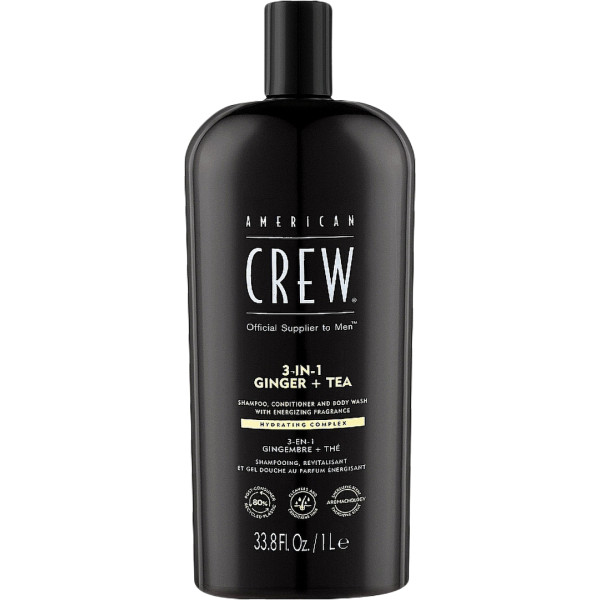 Фото - Шампунь мужской American Crew 3в1 Energizing Shampoo 1 л (738678003305)