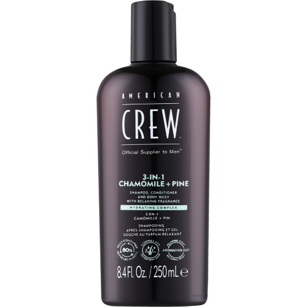 Фото - Шампунь мужской American Crew 3в1 Relaxing Shampoo 0.25 л (738678003381)