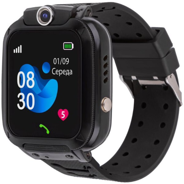 Фото - Детские часы AmiGo GO007 FLEXI GPS Black