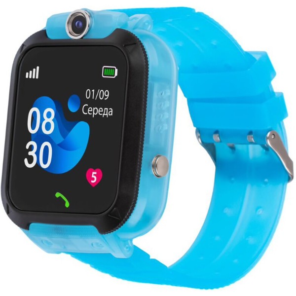 Фото - Уценка - Детские часы AmiGo GO007 FLEXI GPS Blue