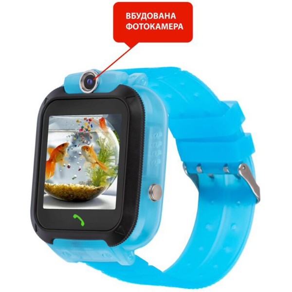 Фото - Уценка - Детские часы AmiGo GO007 FLEXI GPS Blue
