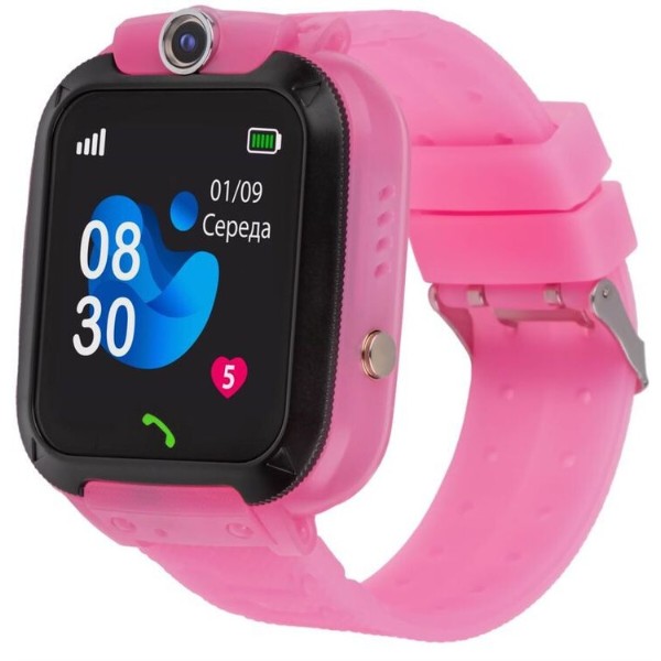Фото - Детские часы AmiGo GO007 FLEXI GPS Pink