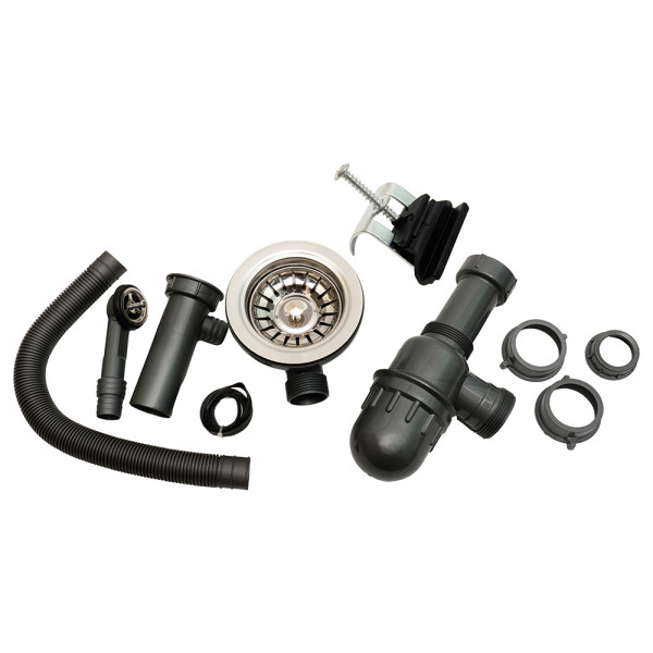 Фото - Мийка кухонна Ventolux Amore (GRAY QUARTZ) 500x410x190