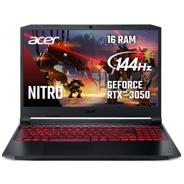 Фото - Ноутбук игровой Acer Nitro 5 AN515-45 (NH.QBAEU.001) Black