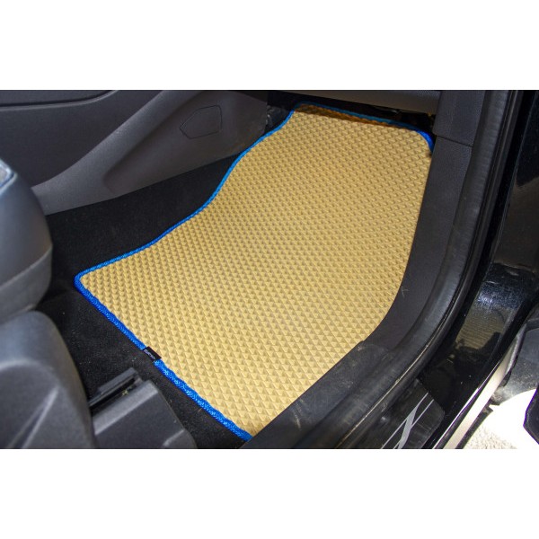 Фото - Килимки ворсові в салон авто EVAtech Standard для Ford C-Max (C344) (2 clips) 2010-2019 2 покоління Minivan EU чорний кант FD12377AD2FC2VEB
