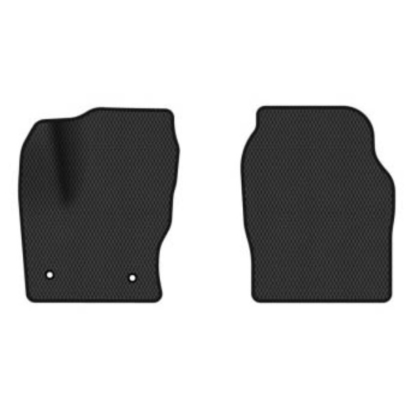 Фото - Килимки ворсові в салон авто EVAtech Standard для Ford C-Max (C344) (2 clips) 2010-2019 2 покоління Minivan EU чорний кант FD12377AD2FC2VEB