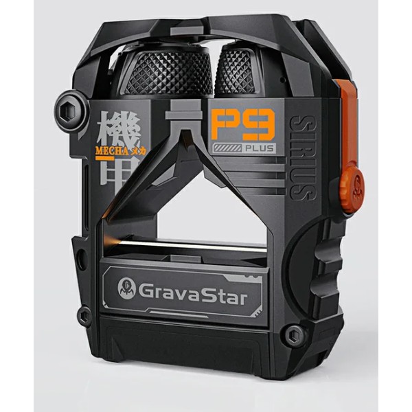 Фото - Навушники вкладиші бездротові TWS GravaStar Sirius Plus Black (GSP9PLUS_BLK)