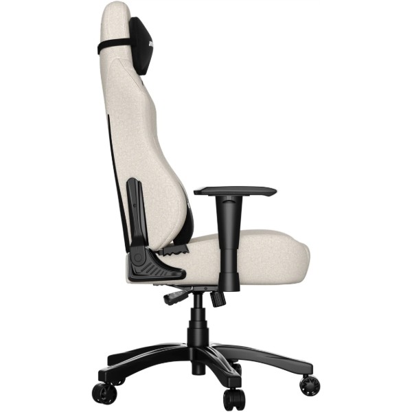 Фото - Крісло для геймерів Anda Seat Luna Size L Ivory Fabric (AD18-44-I-F)