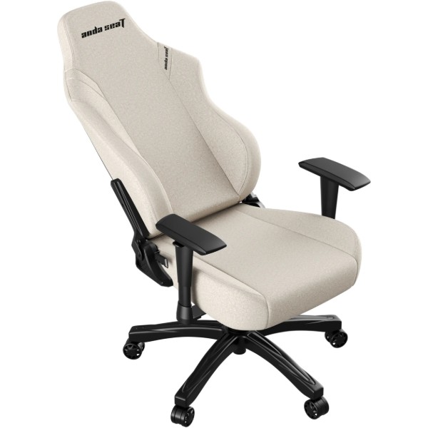 Фото - Крісло для геймерів Anda Seat Luna Size L Ivory Fabric (AD18-44-I-F)