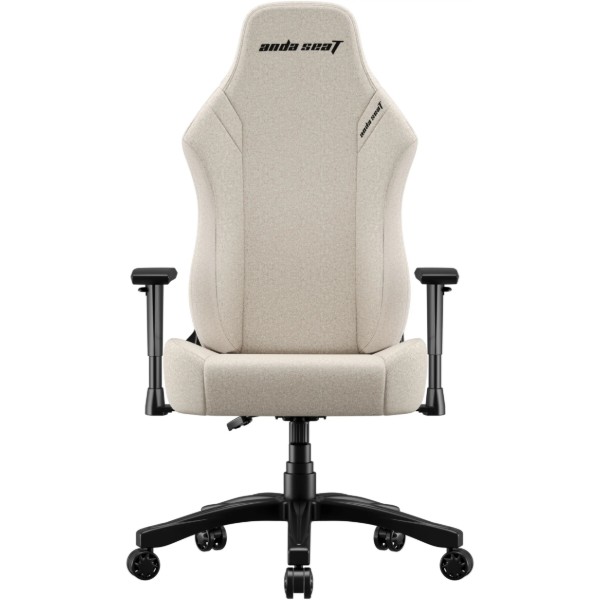 Фото - Крісло для геймерів Anda Seat Luna Size L Ivory Fabric (AD18-44-I-F)