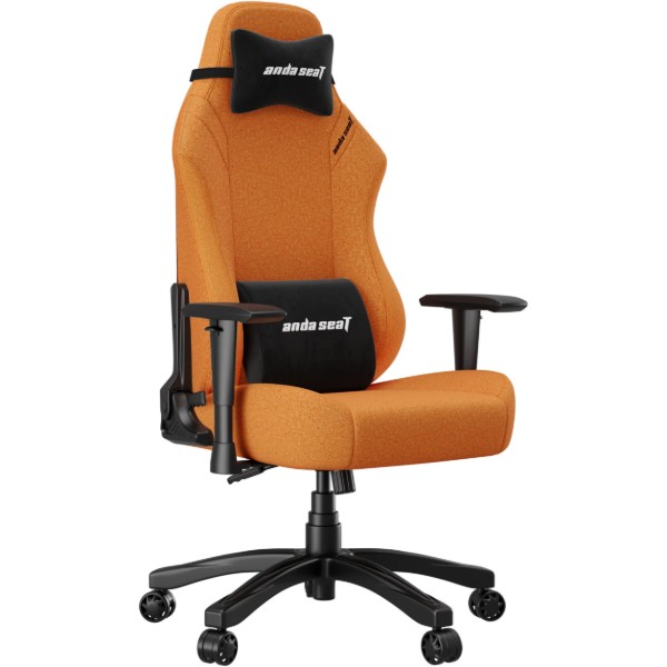 Фото - Крісло для геймерів Anda Seat Luna Size L Orange Fabric (AD18-44-O-F)