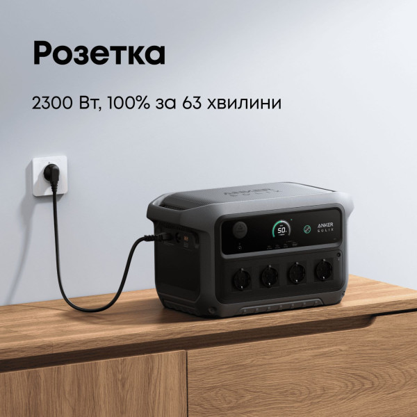 Фото - Зарядна станція універсальна Anker A17833A1 (2048Wh,2400W)