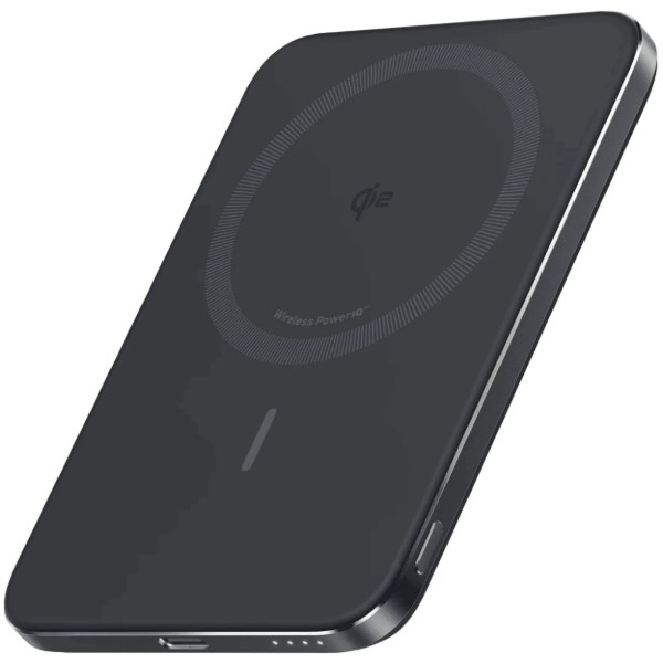 Фото - Батарея мобильная Anker Nano - 5000 mAh Qi2 15W MagGo Slim Black (A1665H11)