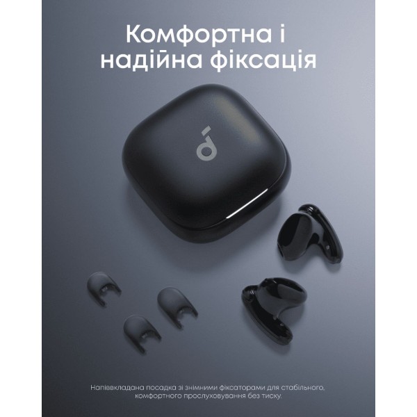 Фото - Наушники вкладыши беспроводные Anker SoundСore Liberty Buds Black (D1200G11)