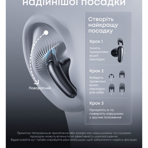 Фото - Наушники вкладыши беспроводные Anker SoundСore Liberty Buds Black (D1200G11)